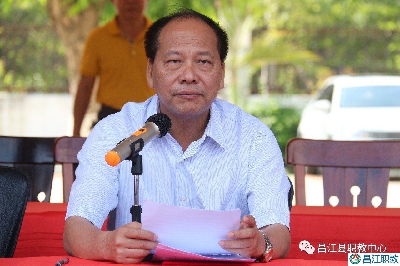 昌江县职业教育中心隆重举行2017年中职技能大赛(图3)